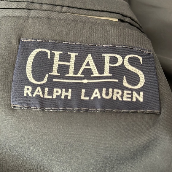 Ralph Lauren Chaps blk mens blazer jacket excellent condition - Picture 3 of 11